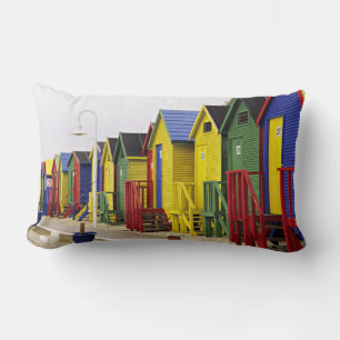 South Africa, Western Cape, St James. Colourful Lumbar Cushion