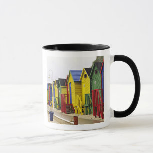 South Africa, Western Cape, St James. Colourful Mug