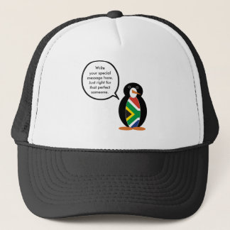 South Africa Wildlife Penguin Personalised Gift Trucker Hat