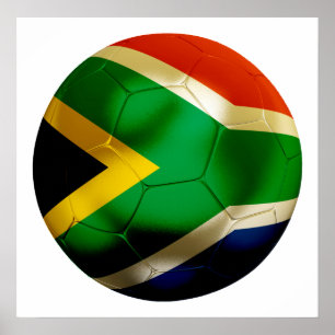 South Africa World Poster