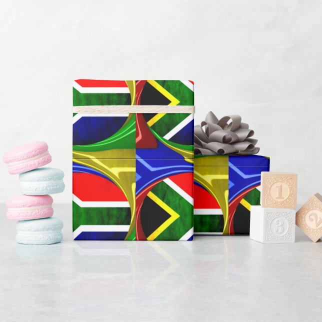South Africa Wrapping Paper (Baby Shower)