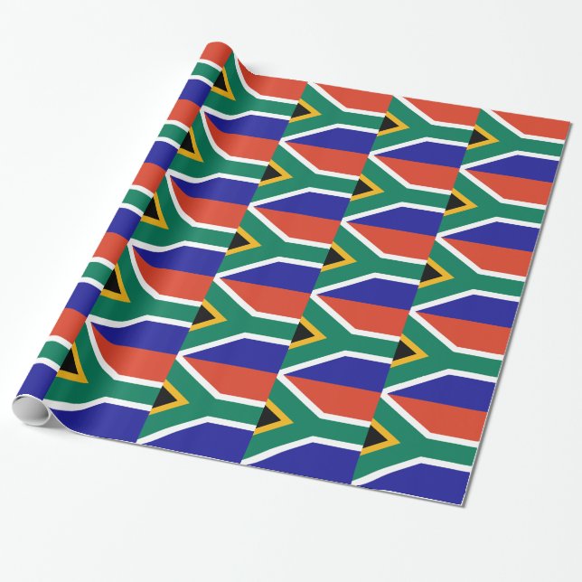 South Africa Wrapping Paper (Unrolled)