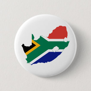 South Africa ZA 6 Cm Round Badge