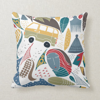 South African / african design / shweshwe Cushion