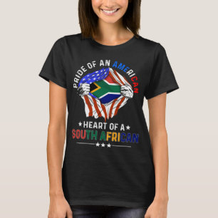 South African American Foreign African Flag T-Shirt
