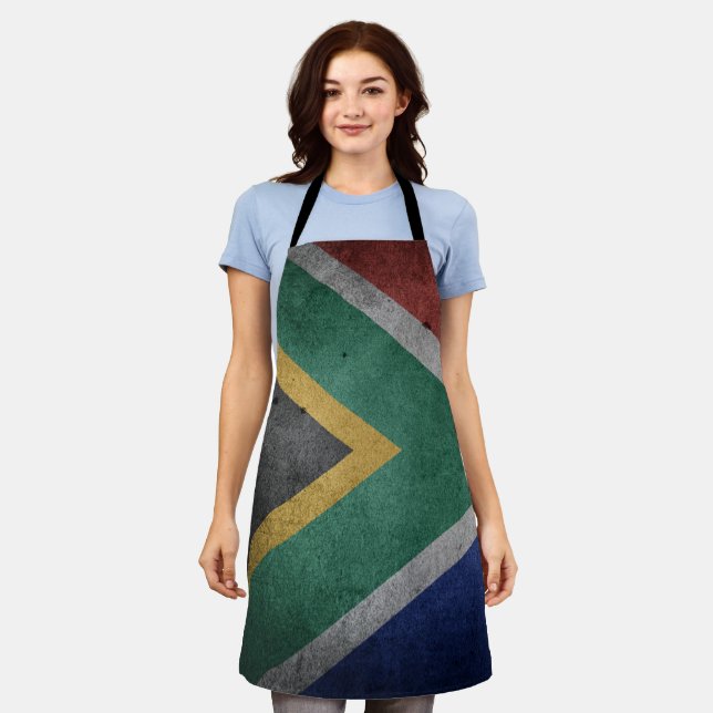 South African flag Apron (Worn)