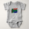 South African Flag Baby One Piece
