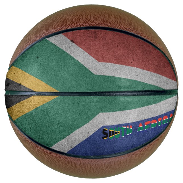 South African flag Basketball (Front)