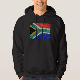 South African Flag For South African Distressed So Hoodie