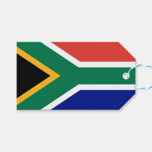 South African Flag Gift Tags