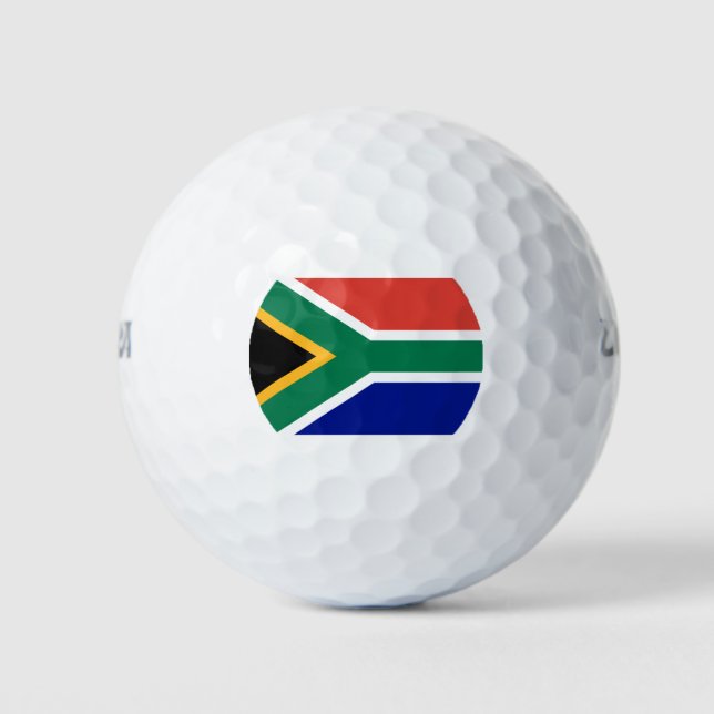 South African Flag Golf Balls (Front)