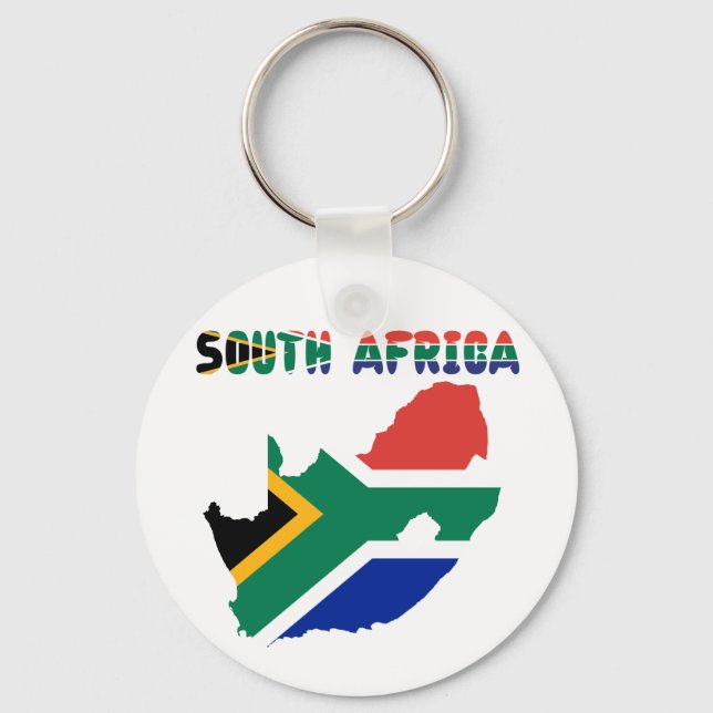 South African flag Key Ring (Front)