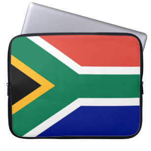 South African Flag Laptop Sleeve