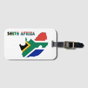 South African flag Luggage Tag
