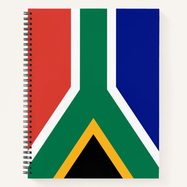 South African Flag Notebook (Front)