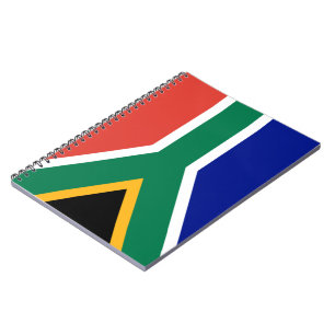 South African Flag Notebook