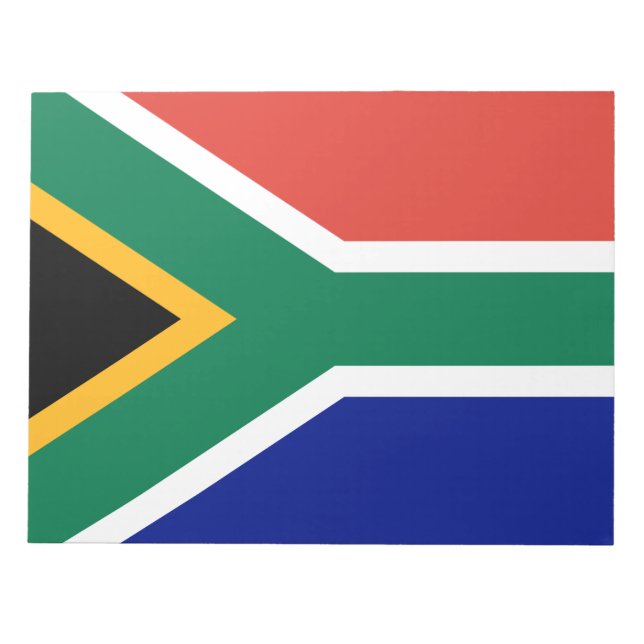 South African Flag Notepad (Front)