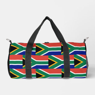 South African Flag Pattern Duffle Bag