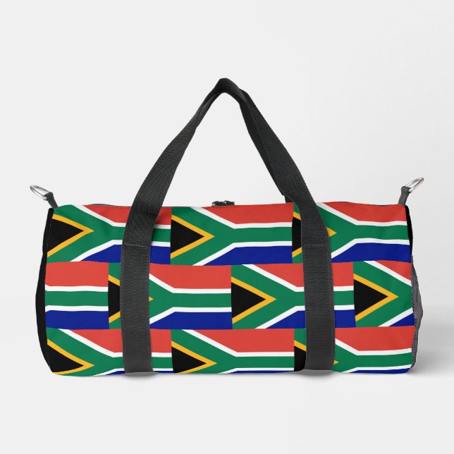 South African Flag Pattern Duffle Bag (Front)