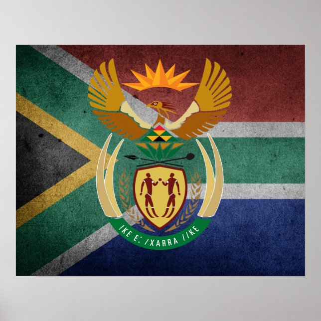 South African flag Poster (Front)