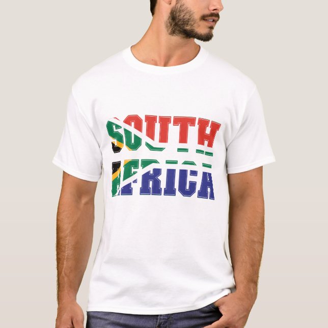 South African Flag T-Shirt (Front)