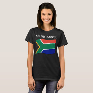 South African Flag T-shirt - Ladies II