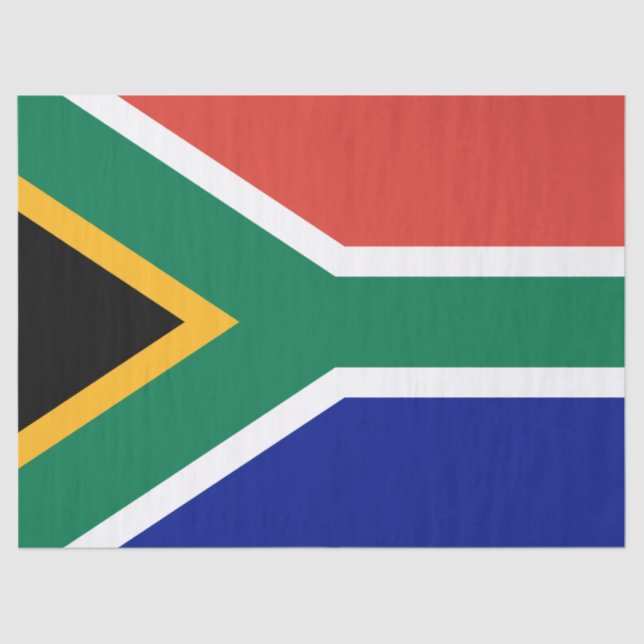 South African Flag Tissue Paper (Front)