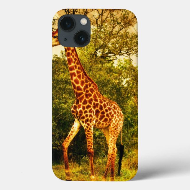 South African giraffes Case-Mate iPhone Case (Back)
