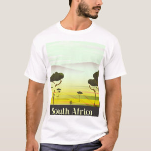 South African landscape evening travel poster T-Shirt