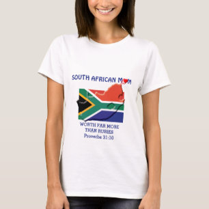 SOUTH AFRICAN MOM More Than Rubies PROVERBS 31 T-Shirt