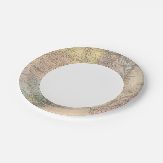 South African Party Paper Plate (Angled)