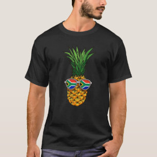 South African Pineapple South Africa Flag Sunglass T-Shirt