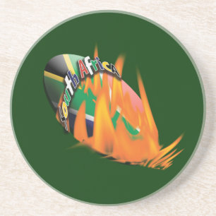 South African rugby bokke fans Coaster