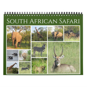 south african safari 2025 calendar