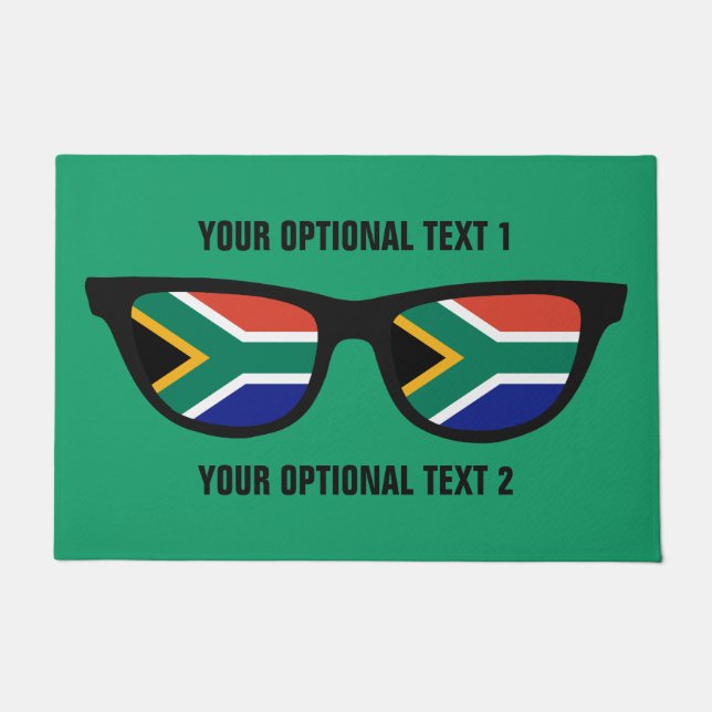 South African Shades custom door mats (Front)