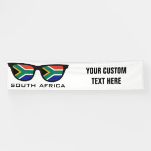 South African Shades custom text & colour banner