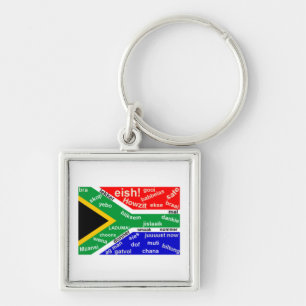 South African Slang Key Chain - Customisable