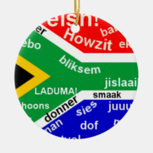 South African Slang Ornament - Customisable