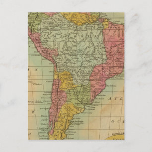 South America 11 Postcard