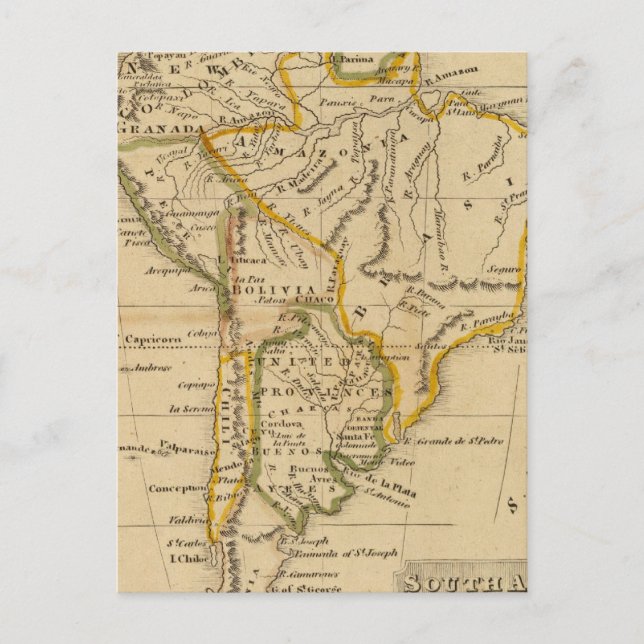 South America 11 Postcard (Front)