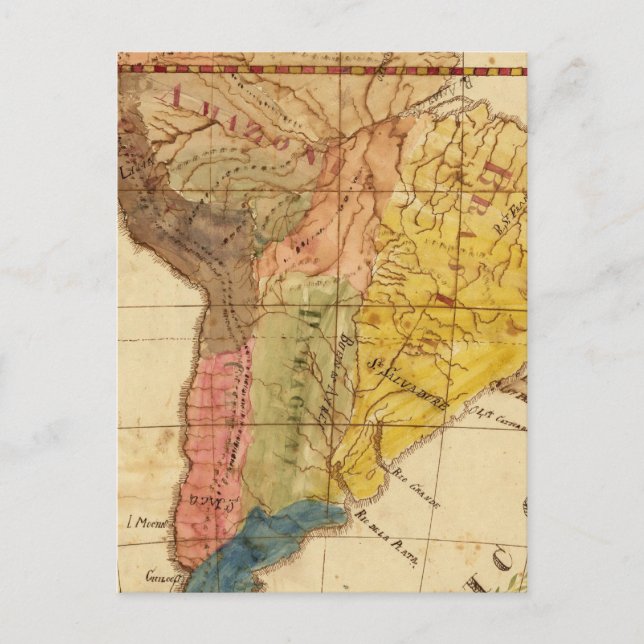 South America 15 Postcard (Front)