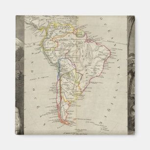 South America 16 Magnet