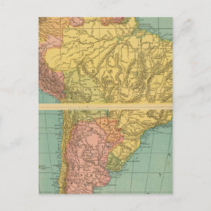 South America 20 Postcard
