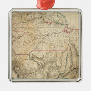 South America 25 Metal Ornament