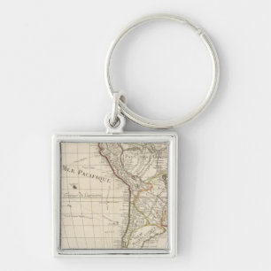 South America 27 Key Ring