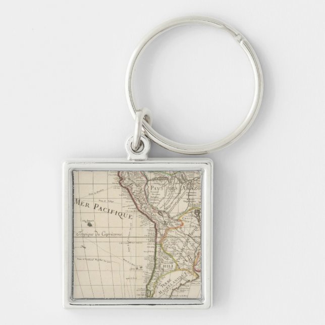 South America 27 Key Ring (Front)