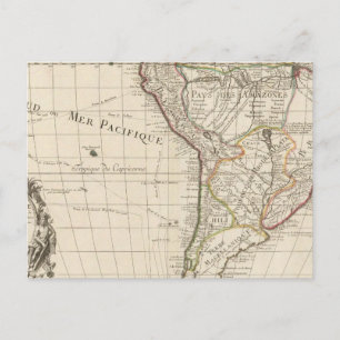 South America 27 Postcard