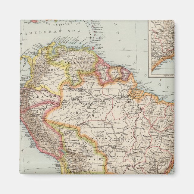 South America 2 Magnet (Front)