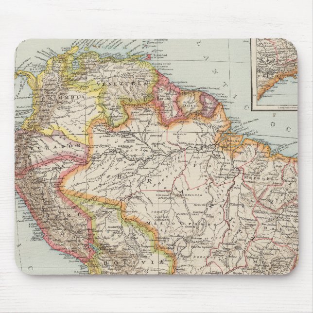 South America 2 Mouse Pad (Front)