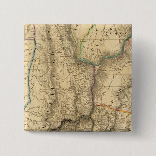 South America 32 15 Cm Square Badge
